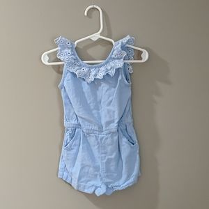 Blue romper